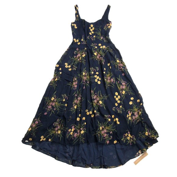 Reformation Kallie in Mademoiselle Floral High Low Tank Dress 6 $298 - Picture 5 of 7